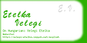 etelka velegi business card